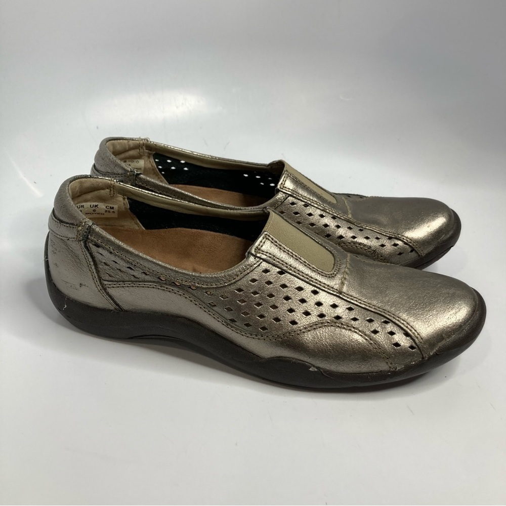 Hush puppies metallic comfort Shoes‎ size 8